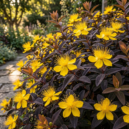 Hypericum Albury Purple Flower Seeds For Planting