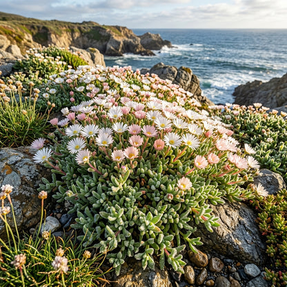 Ice Plant (Mesembryanthemum crystallinum) Seeds for Planting