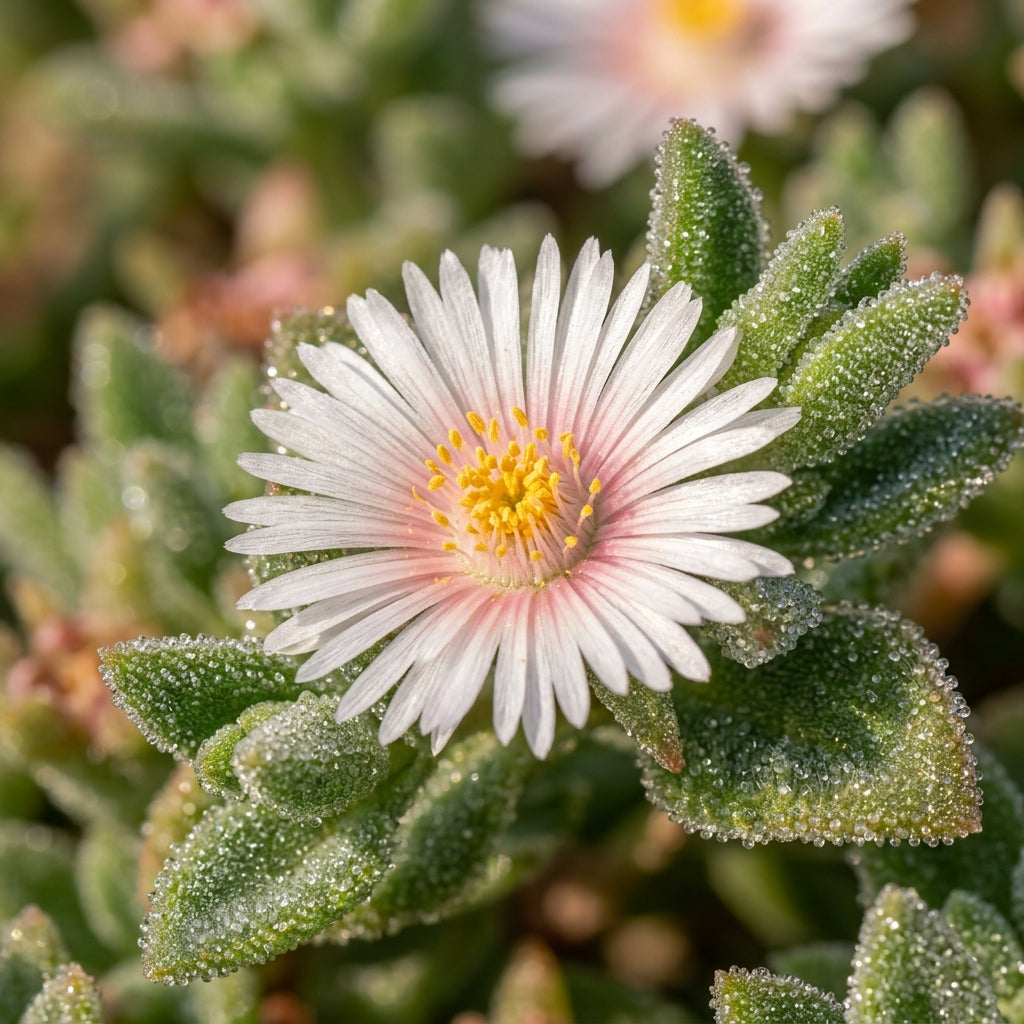 Ice Plant (Mesembryanthemum crystallinum) Seeds for Planting