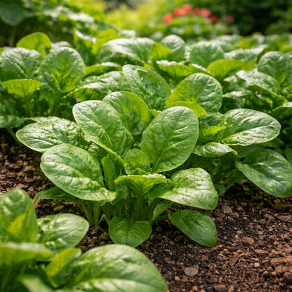 Bloomsdale Long Standing Spinach Seeds – Heirloom Leafy Vegetable Seeds