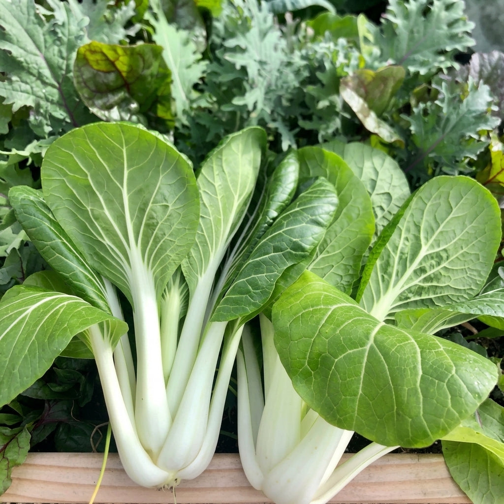 Baby Bok Choy Seeds Shanghai Green Stem – Chinese Cabbage Vegetable Seeds