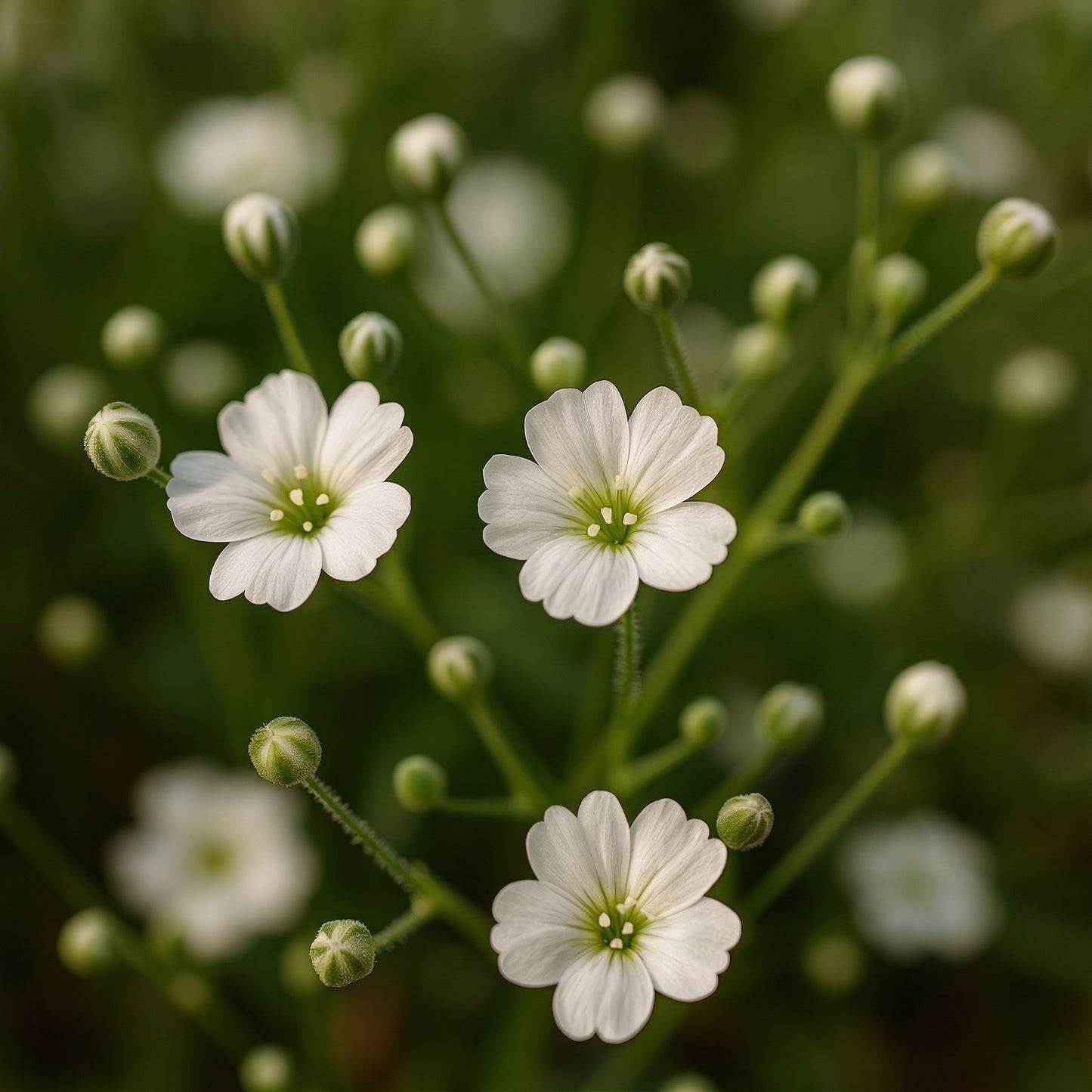 Baby's Breath Seeds Gypsophila elegans – White Annual Wildflower Garden Seeds