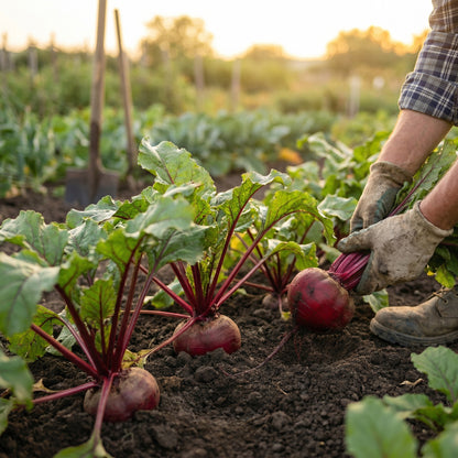 Detroit Dark Red Beet Seeds Beta vulgaris – Root Vegetable Garden Seeds for Planting