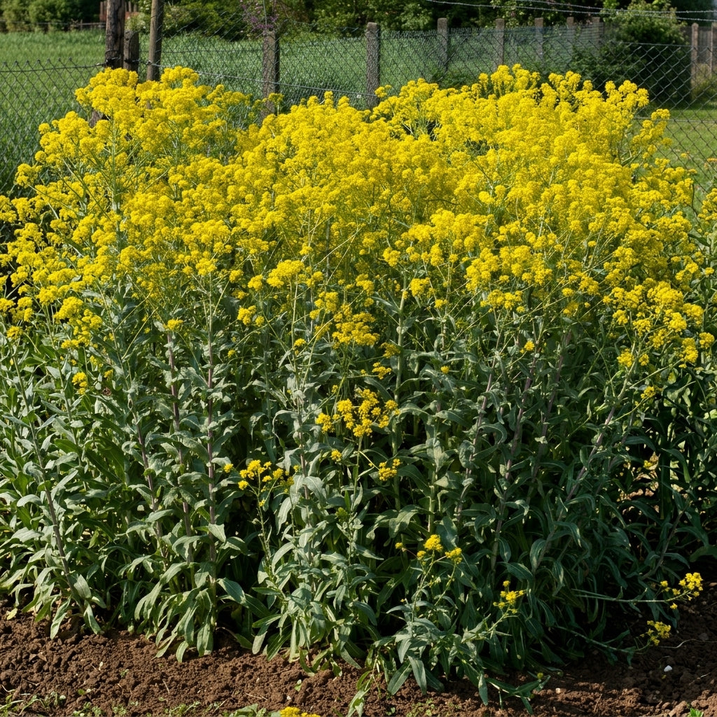 Dyer's Woad Seeds Isatis tinctoria – Traditional Natural Dye & Ornamental Garden Plant Seeds