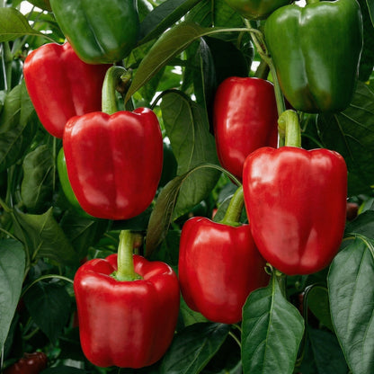 Mixed Pepper Seeds – 12 Variety Heirloom Hot & Sweet Pepper Seed Pack for Home Gardens