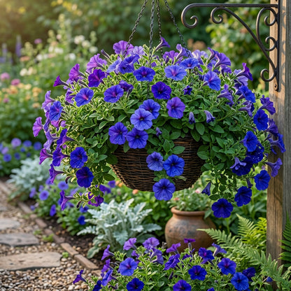 Indigo Blue Petunia Seeds for Planting