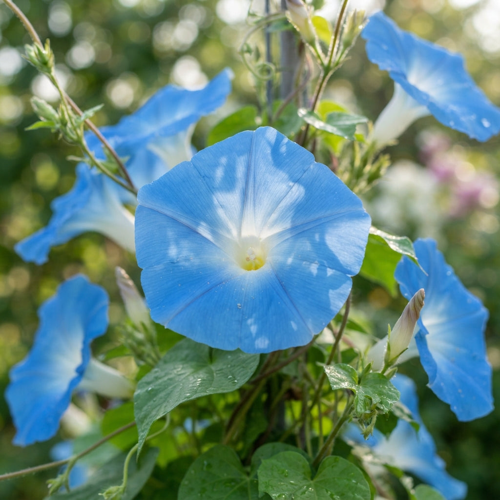 Ipomoea Heavenly Blue Flower Seeds for Planting