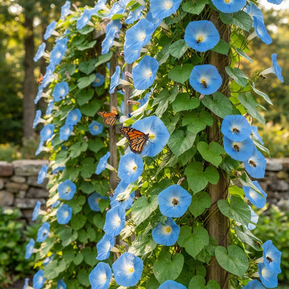 Ipomoea Heavenly Blue Flower Seeds for Planting