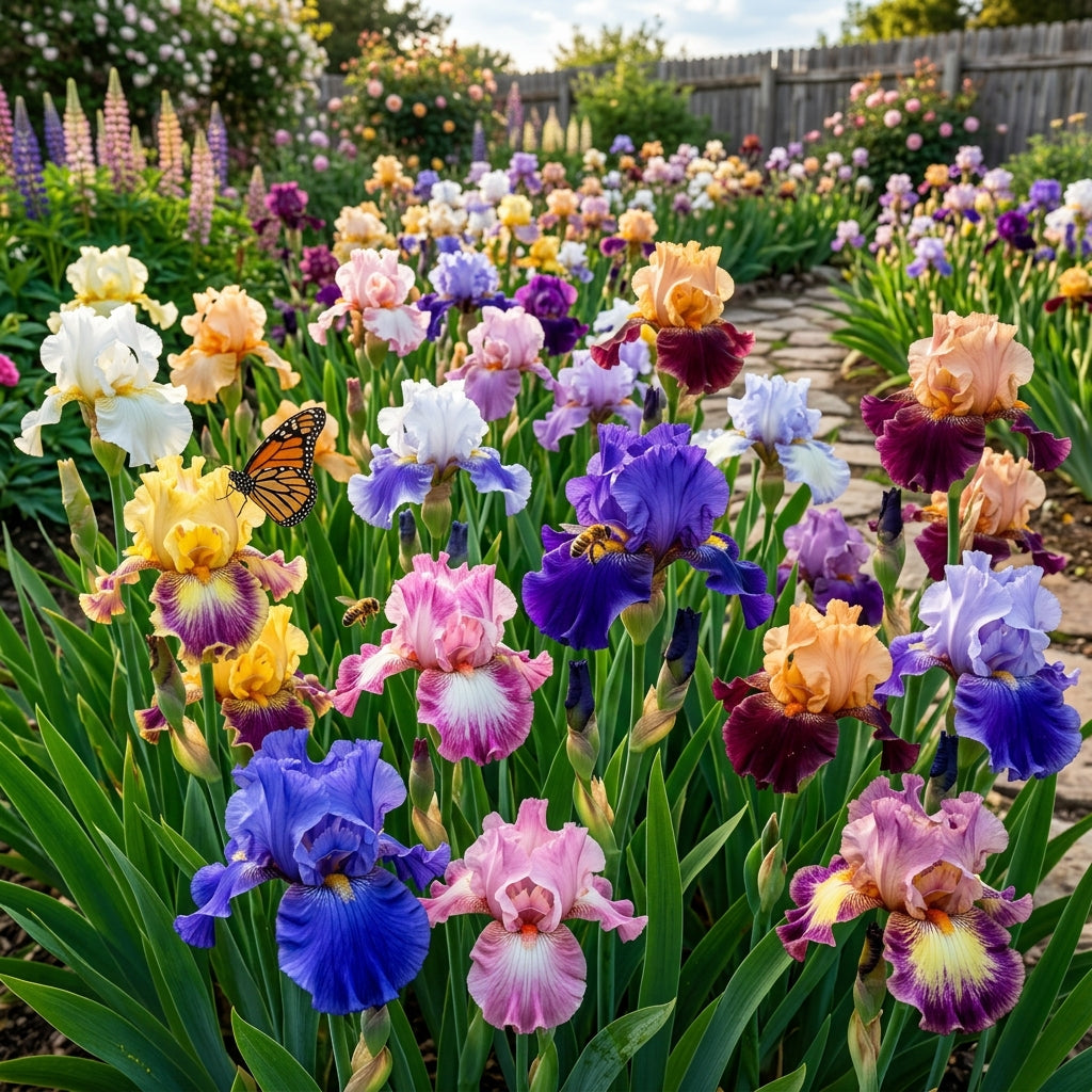 Rare Iris Flower Seeds - Iris Flower Seeds for Garden
