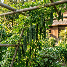 Japanese Bitter Gourd Seeds – Heirloom Bitter Melon Seeds