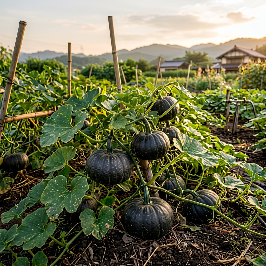 Japanese Black Pumpkin Seeds – Pumpkin Seeds for Home Garden