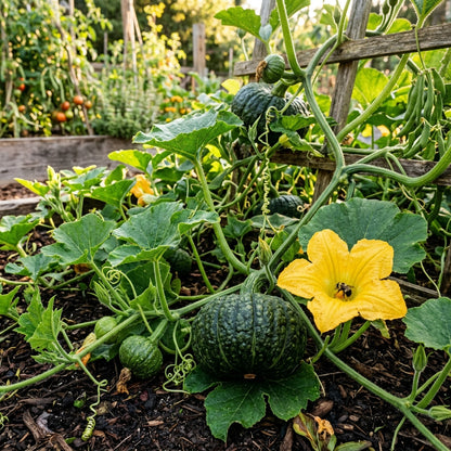 Japanese Black Pumpkin Seeds – Pumpkin Seeds for Home Garden