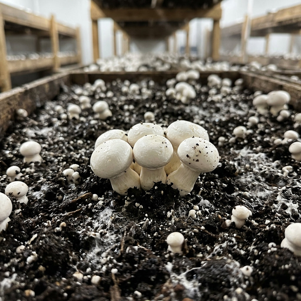 White Mushroom Seeds – Easy Grow Variety