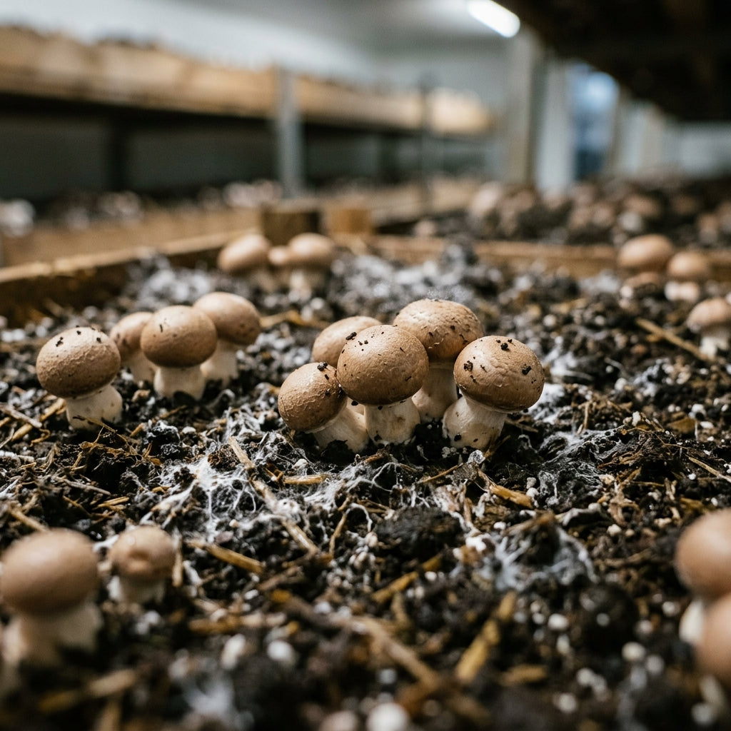 Brown Button Mushroom Seeds