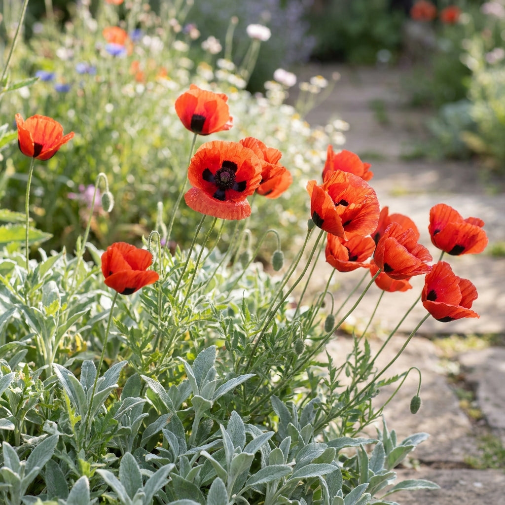 Ladybird Poppy Flower Seeds For Planting