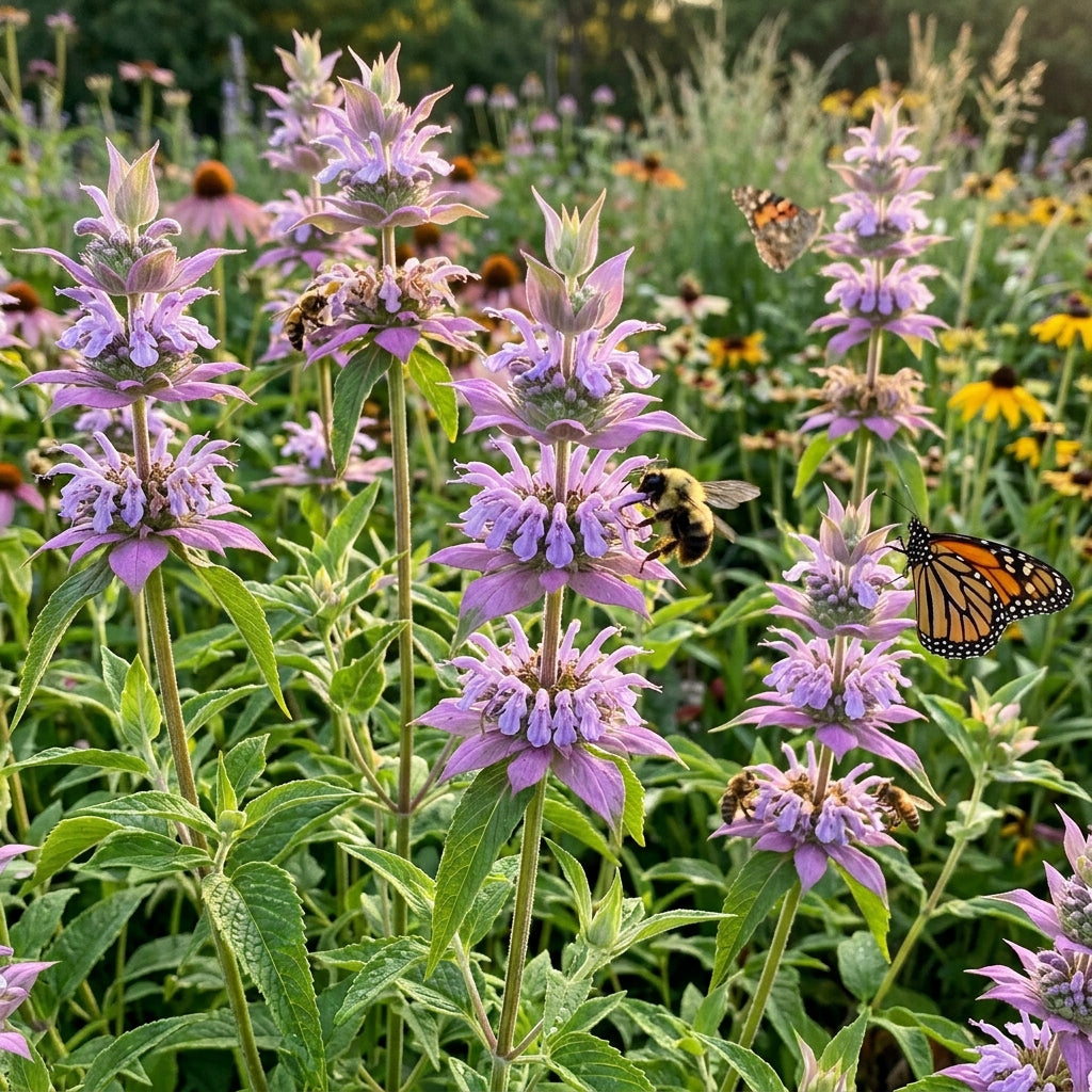 Lemon Bee Balm (Monarda citriodora) Seeds for Planting