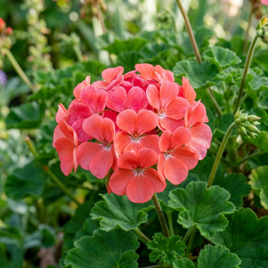 Light Red Geranium Flower Seeds for Garden Planting
