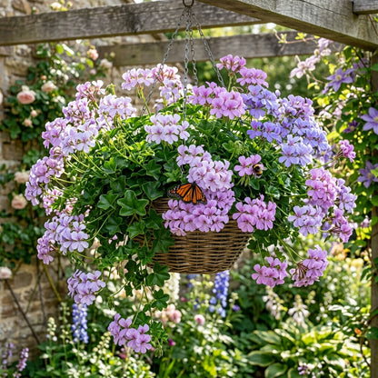 Climbing Geranium Light Violet Seeds - Geranium Flower Seeds for Garden