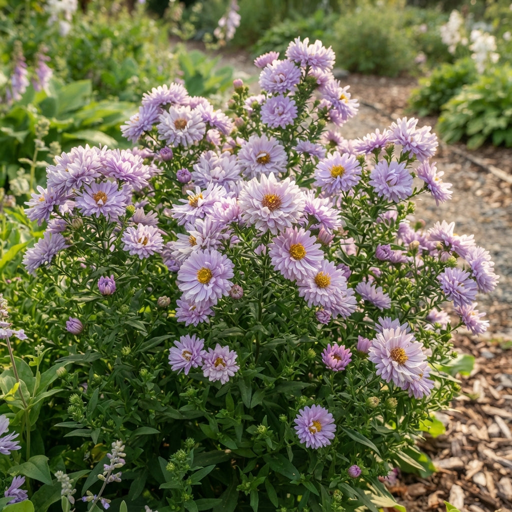 Lilac Aster Flower Seeds for Garden Planting