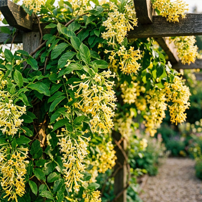 Lily Scented Creeper Light Yellow Flower Seeds for Planting