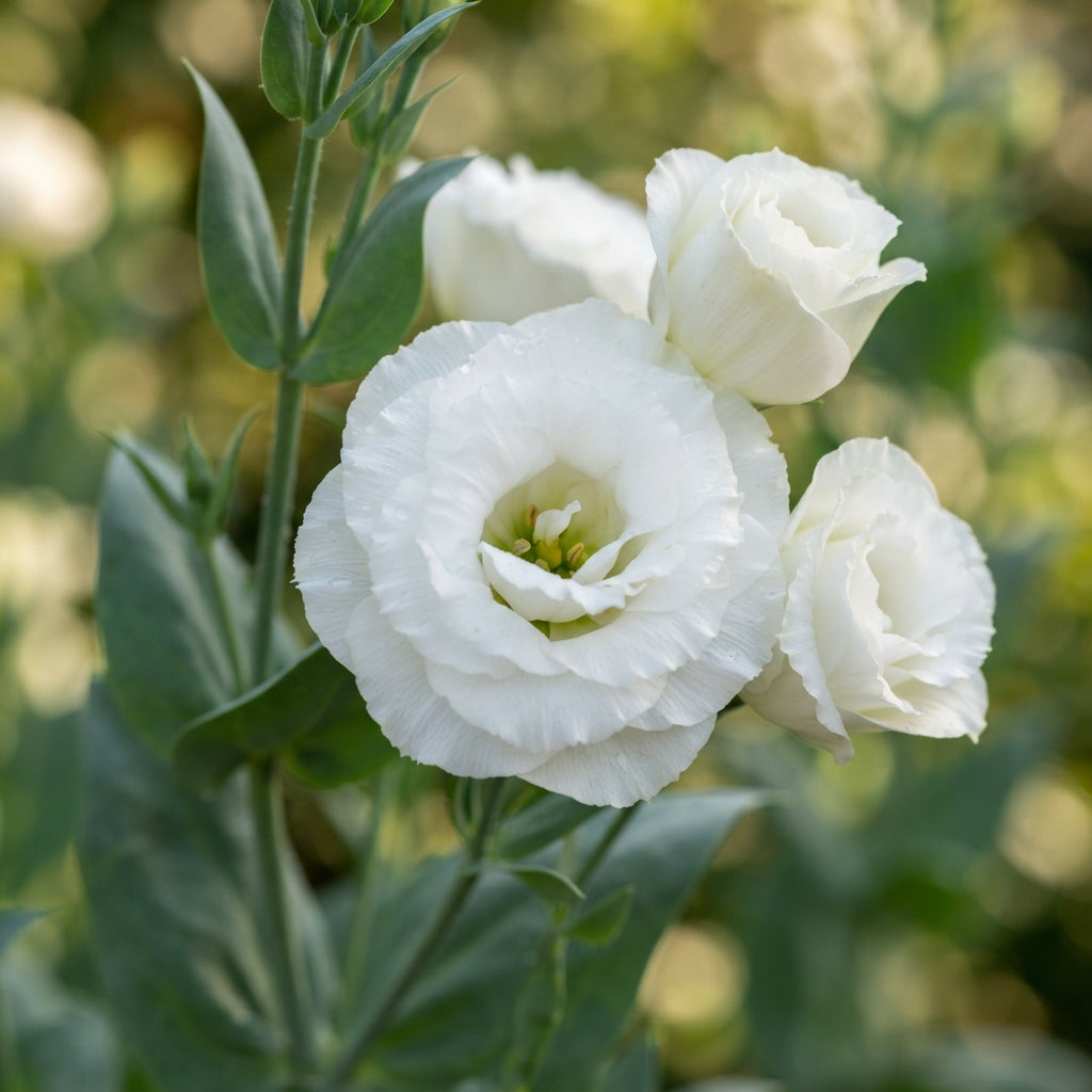 Lisianthus Echo White Flower Seeds for Planting