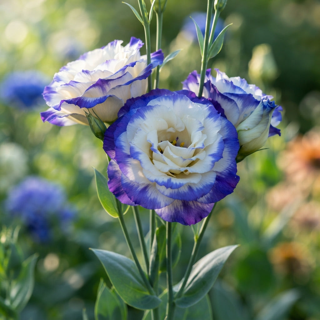 Lisianthus Rosita 2 Blue Flash Seeds for Gardens and Bouquets