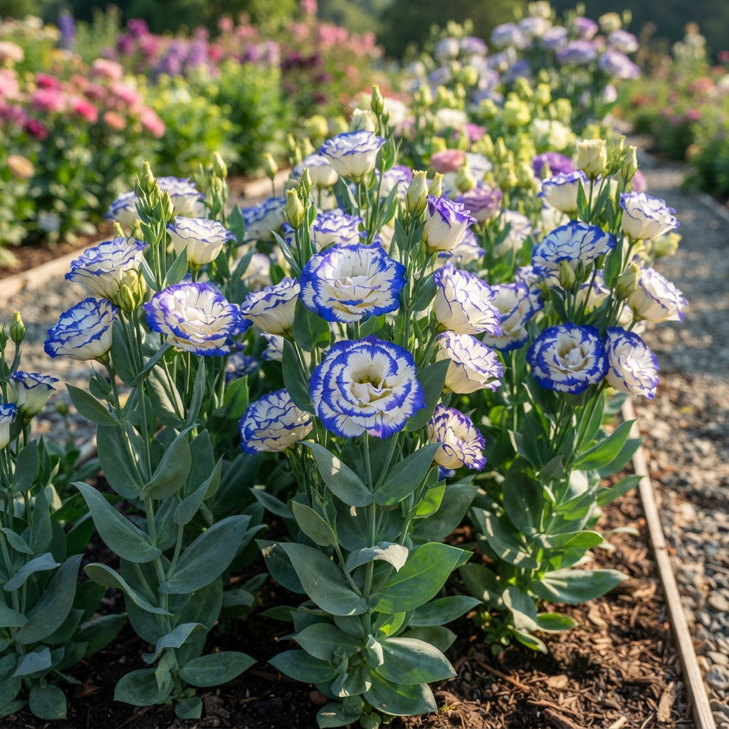 Lisianthus Rosita 2 Blue Flash Seeds for Gardens and Bouquets