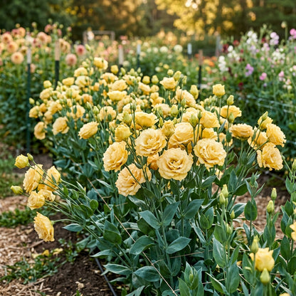 Lisianthus Rosita 2 Yellow Seeds for Gardens and Bouquets