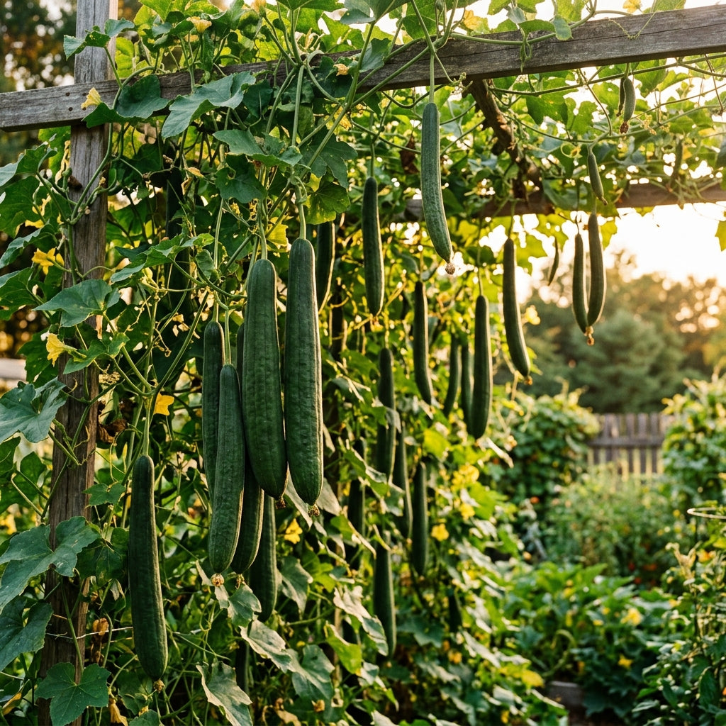 Heat and Cold Tolerant Loofah Seeds – Loofah Seeds for Home Garden