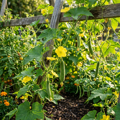 Heat and Cold Tolerant Loofah Seeds – Loofah Seeds for Home Garden