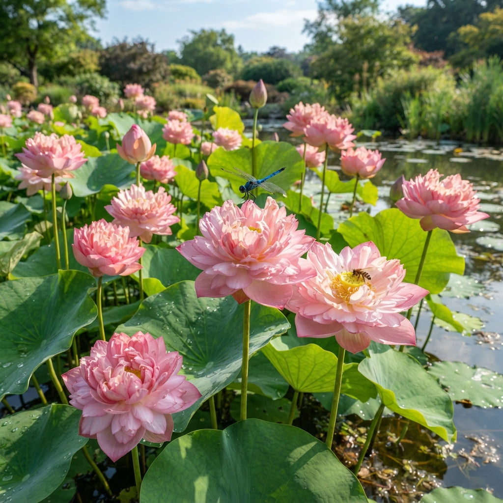 Momo Botan Lotus Flower Seeds for Planting