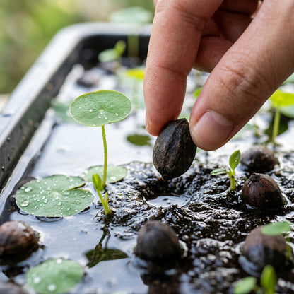 Black Lotus Seeds – Nelumbo nucifera Ornamental Lotus