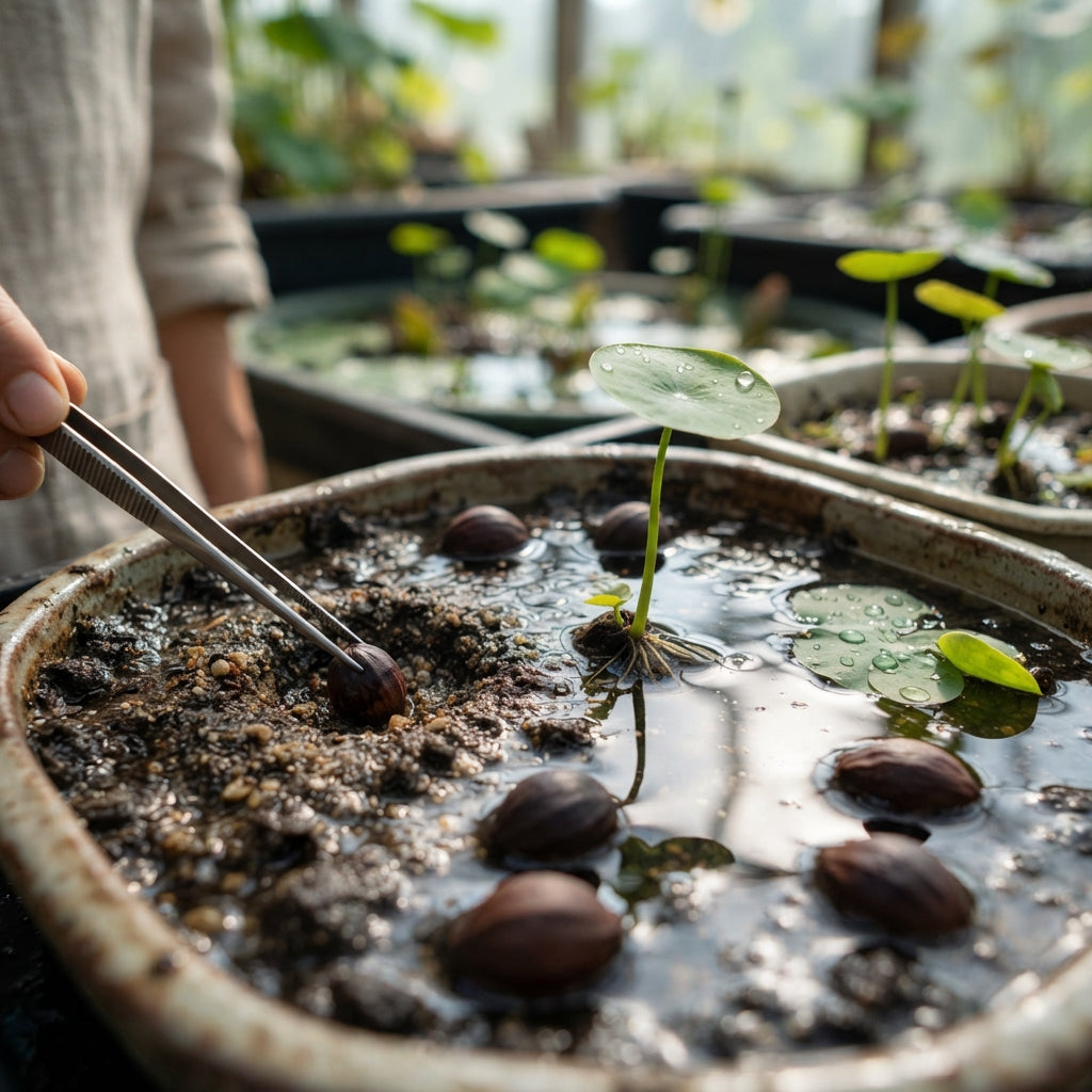 Purple Lotus Flower Seeds for Planting