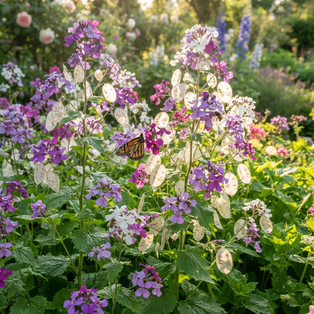 Lunaria Honesty Flower Seeds for Planting