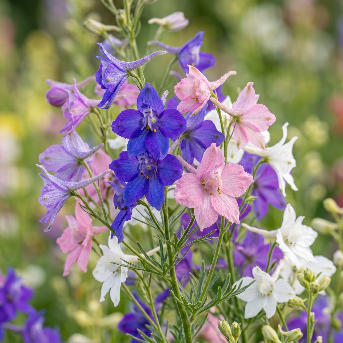 Rocket Larkspur Seeds – Imperial Mix