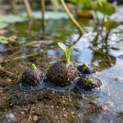Mixed Bowl Lotus Flower Seeds (Nelumbo nucifera) for Aquatic Garden Planting