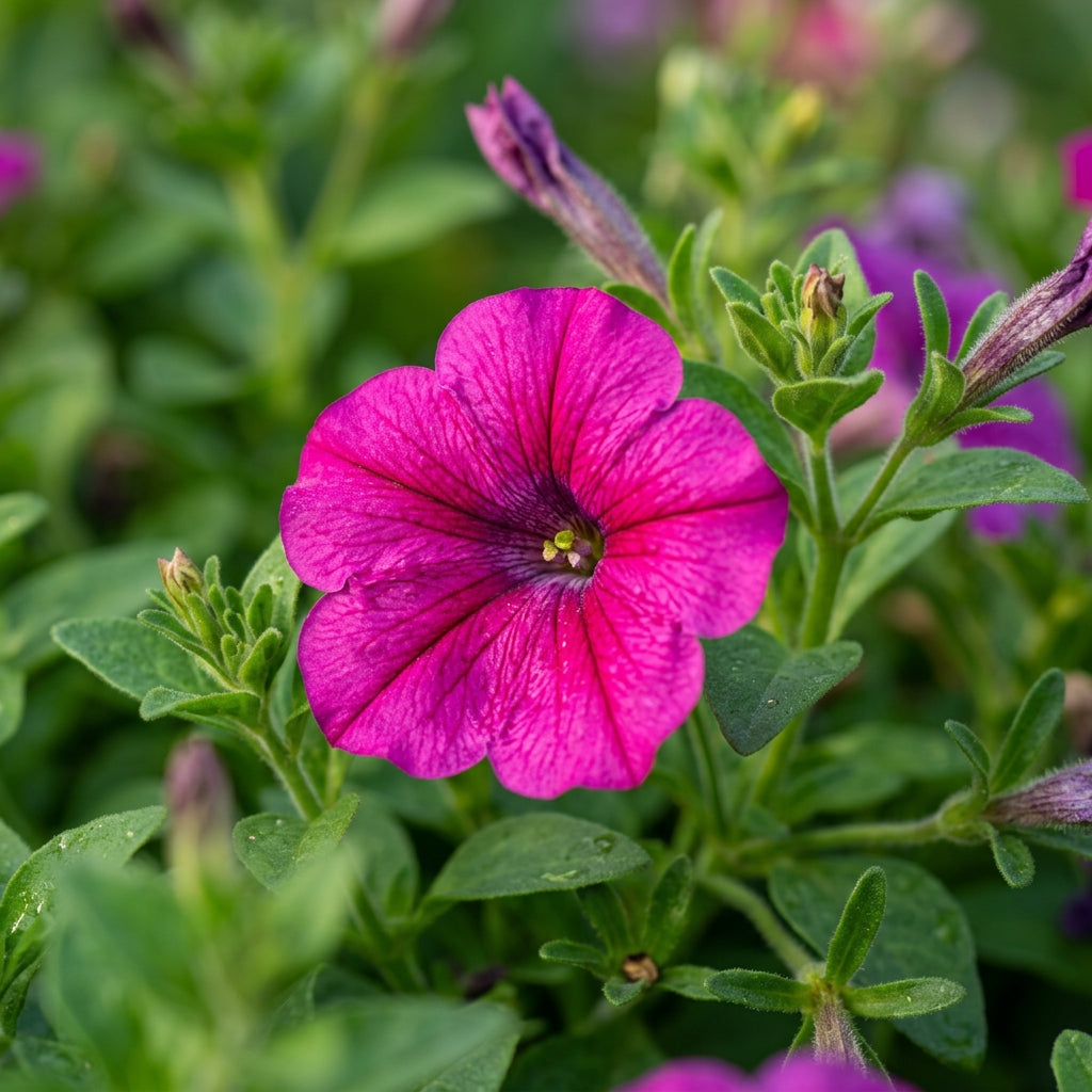 Magenta Petunia Seeds - Magenta Petunia Flower Seeds for Garden