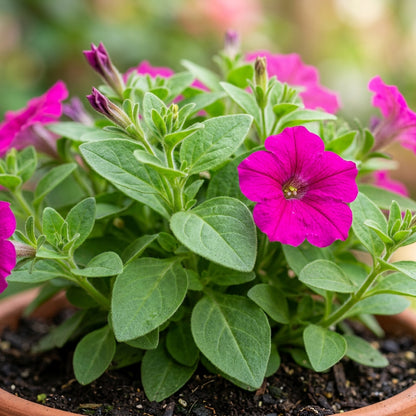 Magenta Petunia Seeds - Magenta Petunia Flower Seeds for Garden