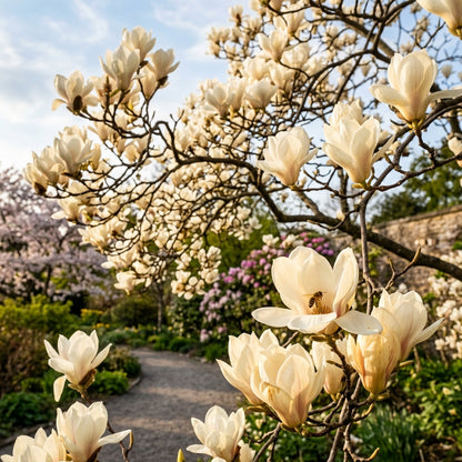 Magnolia Yulan Tulip Tree Flower Seeds - Magnolia Flower Seeds for Garden