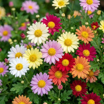 Margherita Bella Chrysanthemum Flower Seeds for Planting