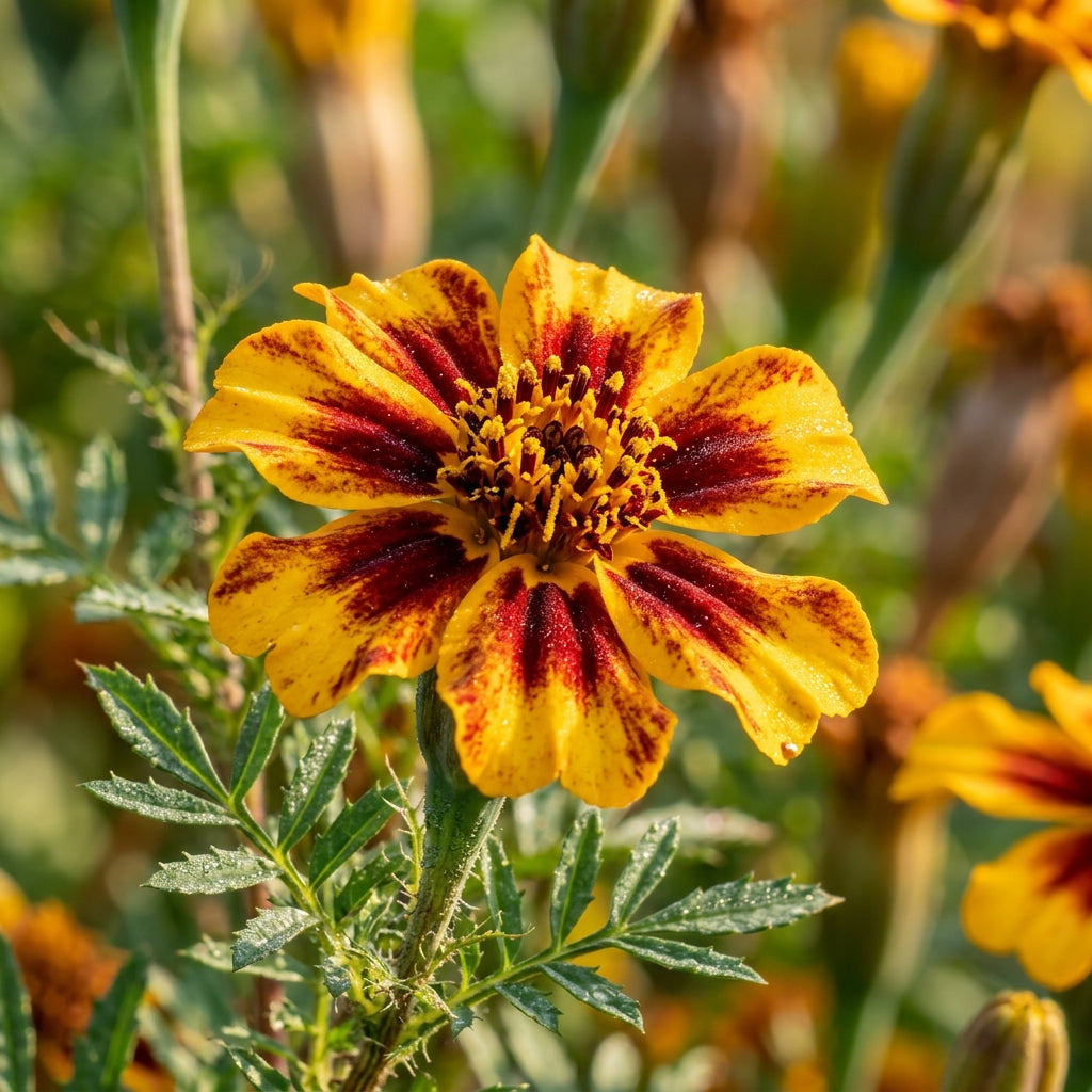 Seednaughty Marietta Marigold Seeds – Decorative Blooms