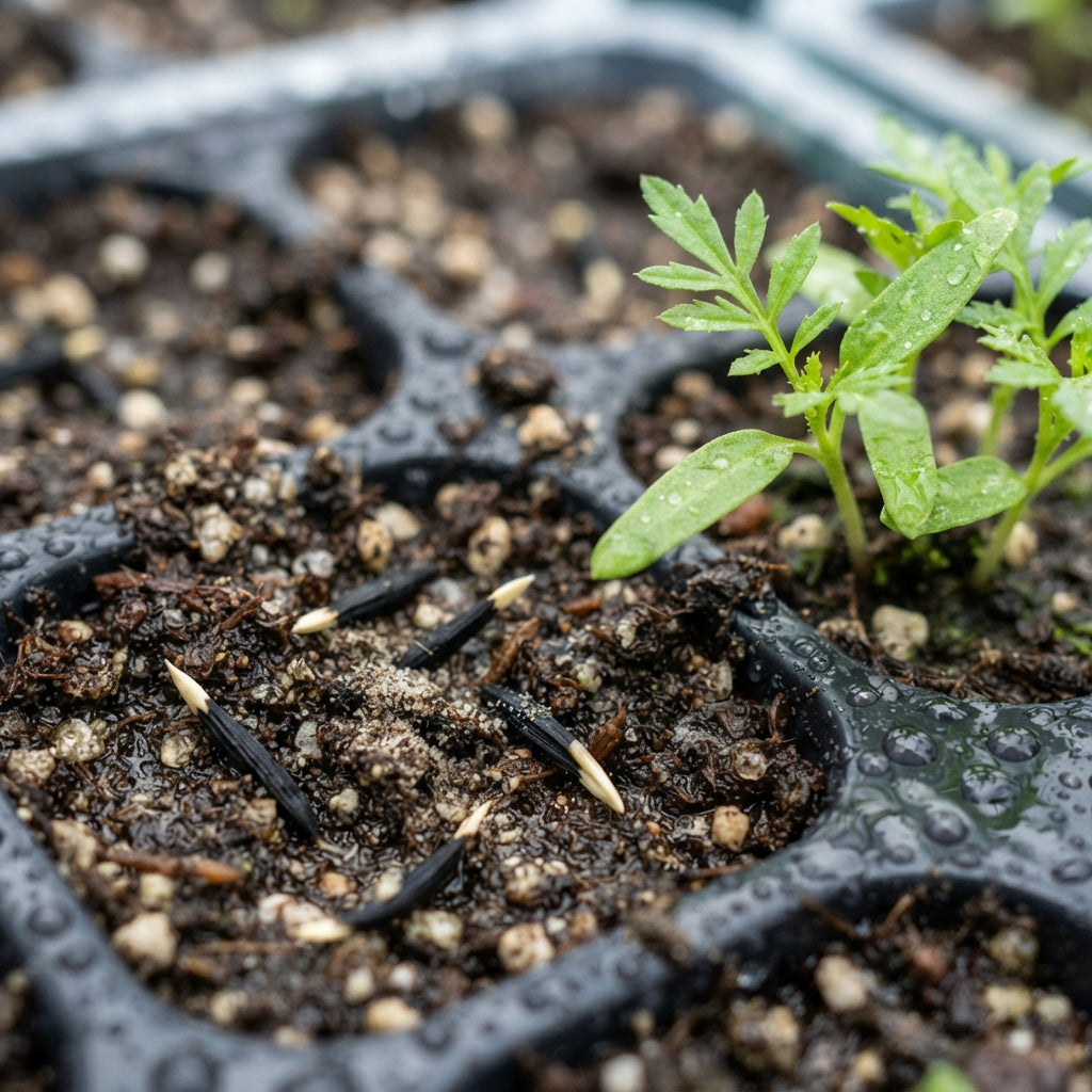 Marigold French Strawberry Blonde Seeds for Planting