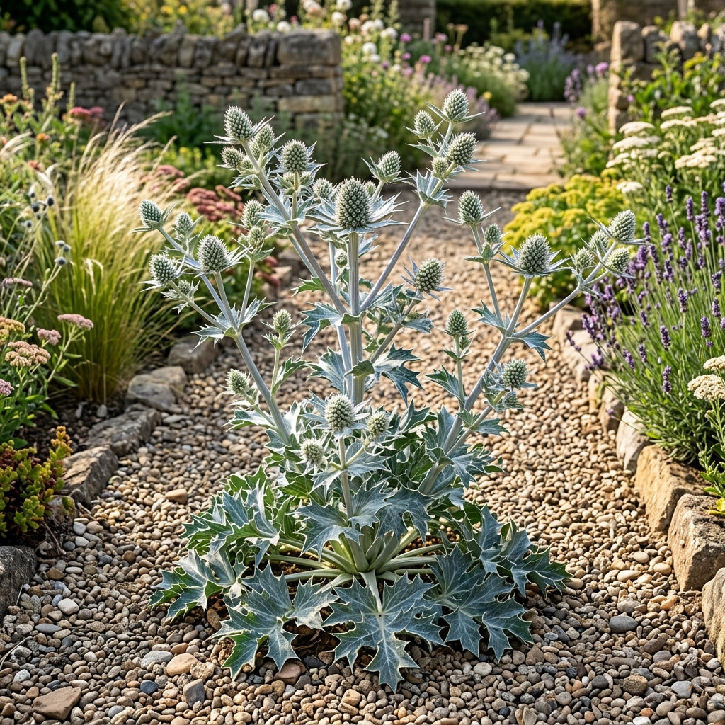 Eryngium Eburneum Flower Seeds - Sea Holly Flower Seeds for Garden