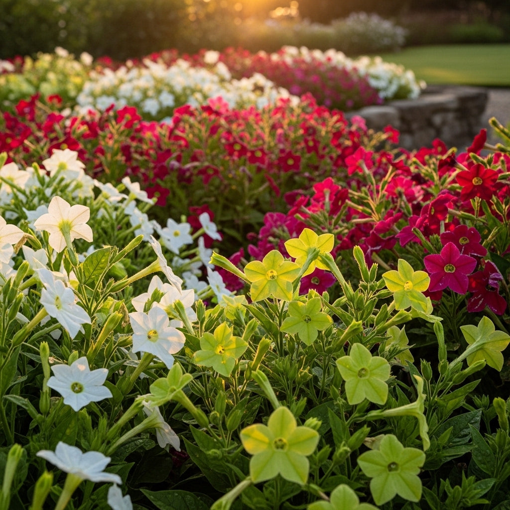 Nicotiana Alata Flower Seeds for Borders & Decorative Gardens