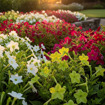 Nicotiana Alata Flower Seeds for Borders & Decorative Gardens
