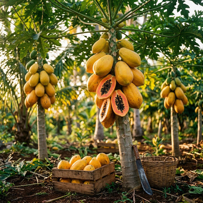 Sunset Papaya Seeds for Planting
