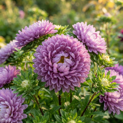 Mauve Aster Flower Seeds - Aster Flower Seeds for Garden