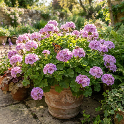 Mauve Geranium Flower Seeds for Garden Planting