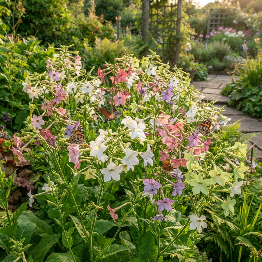 Meadow Tobacco Seeds - Nicotiana Flower Seeds for Garden