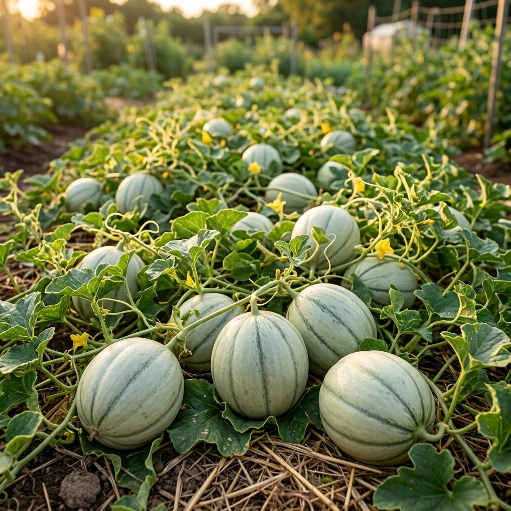 Early Silver Line Melon Seeds – Melon Seeds for Home Garden